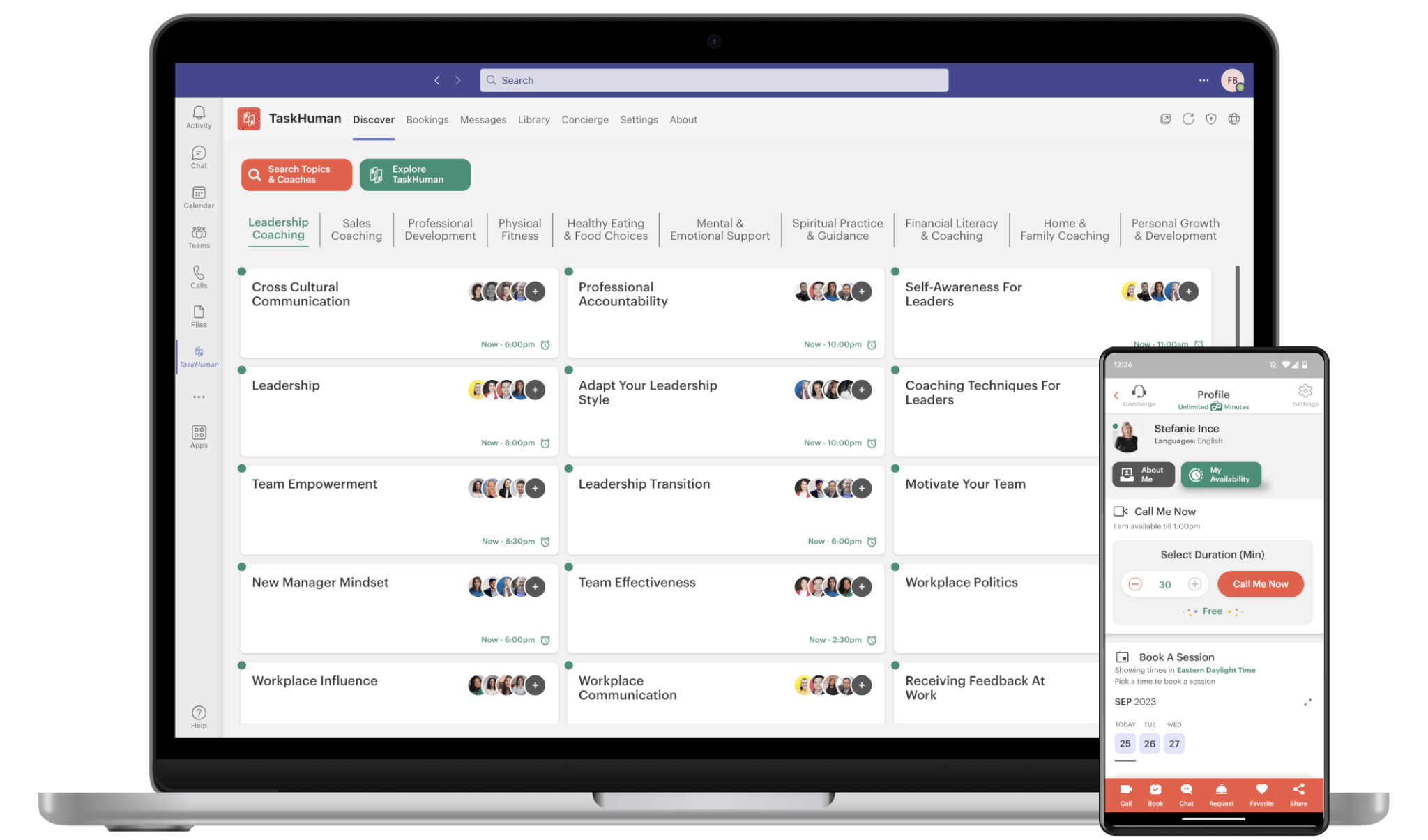 TaskHuman Microsoft Teams